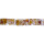 strand glass beads Cara, 20x16x8mm, 50cm, brown - only 4 strands left!