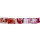 strand glass beads Cara, 20x16x8mm, 50cm, red - only 2 strands left!