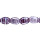 strand glass beads Cara, 30x24x10mm, 44cm, purple