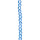 strand glass beads foiled, ball 10mm, 36cm, light blue