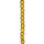 Strang Glasperlen foliert, Kugel 12mm, 35cm, Gold