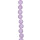 strand glass beads, ball 14mm, 33cm, pink