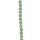 strand glass beads, ball 10mm, 40cm, green