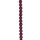Strang Glasperlen, Kugel 10mm, 32cm, Rot klar