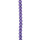 strand glass beads, ball 10mm, 32cm, purple clear