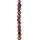 Strang Glasperlen, Kugel 12mm, 27cm, Braun gemustert