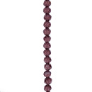 strand facetted glass beads, ball, 10mm, 32fac., 66cm,...