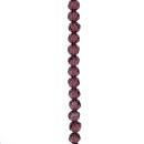 Strang facettierte Glasperlen, Kugel, 8mm, 32fac., 51cm,...