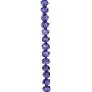 Strang facettierte Glasperlen, Kugel, 6mm, 32fac., 57cm,...