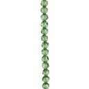 Strang facettierte Glasperlen, Kugel, 6mm, 32fac., 57cm,...
