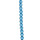 strand glass beads, ball 6mm, 30cm, blue clear