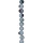 Strang Porzellanperlen, Kugel 12mm, 35cm, Grün gemustert