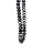 strand facetted glass beads, 10x8mm, 55cm, silver