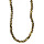 strand facetted glass beads, 4x4mm, 32cm, gold