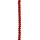 strand facetted glass beads, 8x6mm, 40cm, red