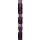 strand glass beads, cube 10mm, purple