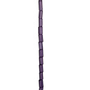 Strang Glasperlen, Röhre 4x9mm, Lila