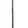 strand glass beads, tube 4x9mm, purple