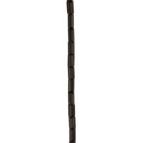 Strang Glasperlen, Röhre 8x12mm, Schwarz