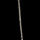strand glass beads, tube 8x12mm, clear