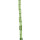 strand glass beads, cuboid 6x12mm, light green