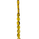 strand glass beads, oval 6x9mm, gold - only 20 strands left!