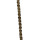 strand glass beads, 5x8mm, brown