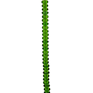 Strang Glasperlen, 5x8mm, Grün - nur noch 10 Stränge!