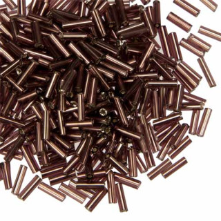 450g tubes, glass, 6-7mm, purple