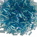 450g tubes, glass, 6-7mm, light blue