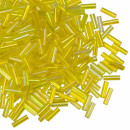 450g tubes, glass, 6-7mm, yellow