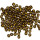 450g Rocailles, Glas, 4mm, Gold dunkel