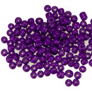 450g Rocailles, glass, 4mm, purple