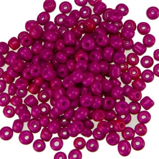 450g Rocailles, Glas, 4mm, Rosa
