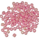 450g Rocailles, Glas, 4mm, Pink