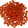 450g Rocailles, Glas, 4mm, Orange