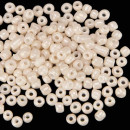 450g Rocailles, jar, 4mm, cream
