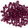 450g Rocailles, glass, 4mm, purple