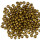 450g Rocailles, glass, 4mm, old gold matt