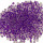 450g Rocailles, glass, 3mm, purple