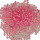 450g Rocailles, Glas, 3mm, Pink - nur noch 2 Packungen!