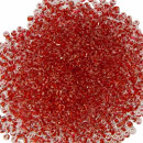 450g Rocailles, Glas, 2mm, Rot