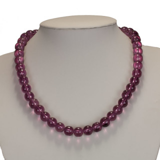 Glass chain quartz