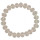 Bracelet with glass beads, clear