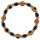 Hematite bracelet Eye, Orange