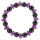Hämatitarmband "Diamond", 10mm, Lila