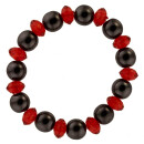 Magnetarmband "Diamond", 10mm, Rot - nur noch 8...