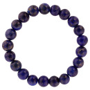 Bracelet ball lapis lazuli, 8mm