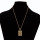 Long fashion chain with stones