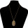 Long fashion chain with stones